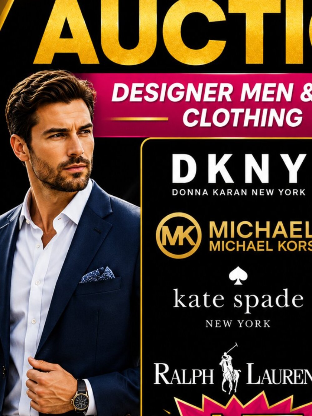 MEN'S  ITEM AS SEEN AT AUCTION